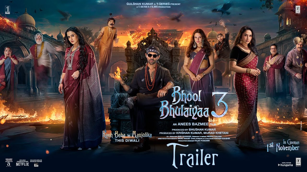 Bhool Bhulaiyaa 3 Trailer