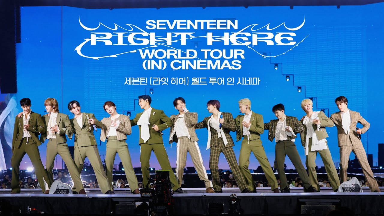 SEVENTEEN [RIGHT HERE] WORLD TOUR IN CINEMAS Trailer