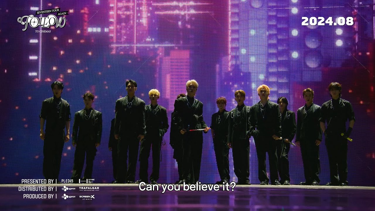 SEVENTEEN TOUR 'FOLLOW' AGAIN TO CINEMAS Trailer